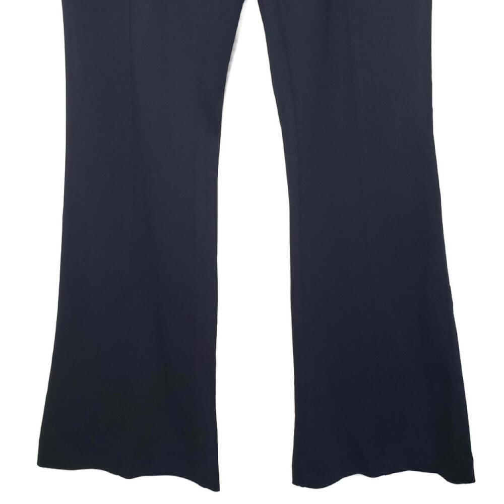 Cache Women's 10 Navy Flare Leg Stretch Chino Trouser(1784) - Picture 5 of 7